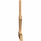 Ekena Millwork Richland Smooth Timber Gable Bracket, Western Red Cedar, 84"W x 28"H x 1 1/2"D x 3 1/2"F, 8/12 Pitch GBW084X28X0204RIC00SWR - alternate 4